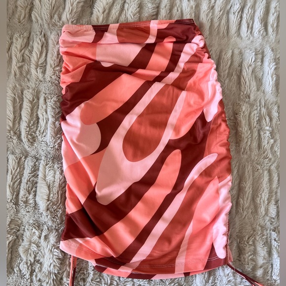 Never worn princess Polly mini skirt with ties - Picture 1 of 1
